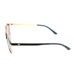 Unisex AOM008 Sunglasses // Black + Gold