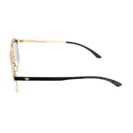Men's AOM005 Sunglasses // Black + Light Gold