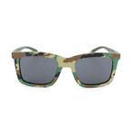 Men's AOR015 Sunglasses // Green Camo