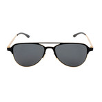 Men's AOM005 Sunglasses // Black + Light Gold