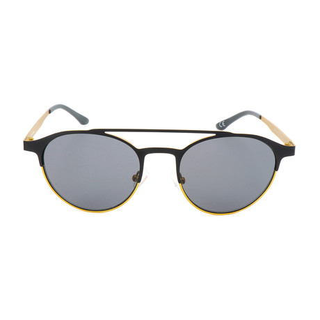 Unisex AOM003 Sunglasses // Black + Yellow