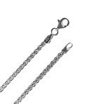 Men's Dragon Dog Tag Necklace // Silver