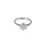Crivelli 18k White Gold Diamond Ring II // Ring Size: 7