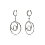 Crivelli 18k White Gold Diamond Earrings III