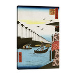 Hiroshige: Waterfront, 1857 // Ando Hiroshige