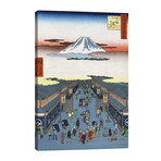 Hiroshige: Street, 1856 // Ando Hiroshige