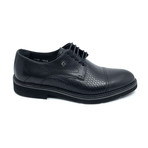 Cael Classic Shoes + Woven Pattern // Black (Euro: 39)