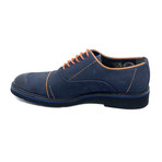 Keaton Derby Shoe // Navy Blue Suede (Euro: 45)