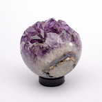 Brazilian amethyst quartz crystal sphere // Ver. I