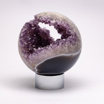 Brazilian amethyst quartz crystal sphere // Ver. II