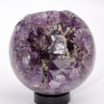 Brazilian amethyst quartz crystal sphere // Ver. I