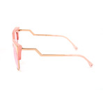 Women's 0149 Cat Eye Sunglasses // Pink