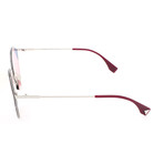 Women's 0341 Sunglasses // Silver + Pink