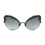 Women's 0247 Sunglasses // Black + Gray