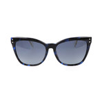 Fendi // Women's 0098 Sunglasses // Blue Havana + Black + Crystal