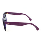 Fendi // Women's 0196 Sunglasses // Violet