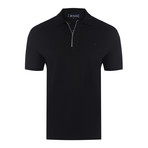 Oscar Short Sleeve Polo Shirt // Black (S)
