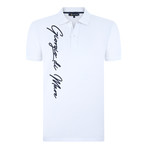 George Short Sleeve Polo Shirt // White (3XL)