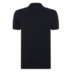 William Short Sleeve Polo Shirt // Black (M)