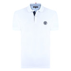 Albert Short Sleeve Polo Shirt // White (M)
