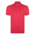 Benjamin Short Sleeve Polo Shirt // Red (3XL)