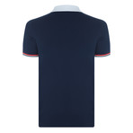 Ernest Short Sleeve Polo Shirt // Navy (M)