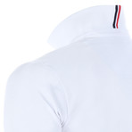 Albert Short Sleeve Polo Shirt // White (XL)