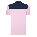 Lewis Short Sleeve Polo Shirt // Pink (L)