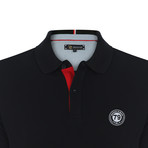 Joseph Short Sleeve Polo Shirt // Black (3XL)