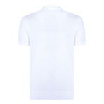 James Short Sleeve Polo Shirt // White (S)