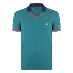 Jesse Short Sleeve Polo Shirt // Green (L)