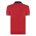 Alfred Short Sleeve Polo Shirt // Red (XL)