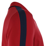 Harry Short Sleeve Polo Shirt // Red + Navy (3XL)