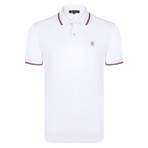 Elmer Short Sleeve Polo Shirt // White (S)