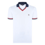 Sam Short Sleeve Polo Shirt // White (M)