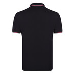 Herbert Short Sleeve Polo Shirt // Black (L)