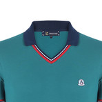 Jesse Short Sleeve Polo Shirt // Green (S)