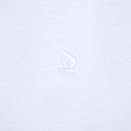 James Short Sleeve Polo Shirt // White (3XL)