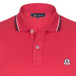Benjamin Short Sleeve Polo Shirt // Red (L)