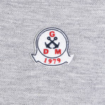 Samuel Short Sleeve Polo Shirt // Gray Melange (L)
