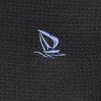David Short Sleeve Polo Shirt // Black (S)