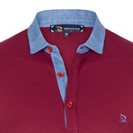 Louis Short Sleeve Polo Shirt // Bordeaux (M)