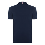 Clarence Short Sleeve Polo Shirt // Navy (S)