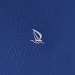 Richard Short Sleeve Polo Shirt // Sax + Ecru (2XL)