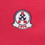 Benjamin Short Sleeve Polo Shirt // Red (M)