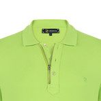 Jacob Short Sleeve Polo Shirt // Neon Green (XL)