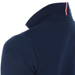 Clarence Short Sleeve Polo Shirt // Navy (XL)