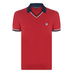 Alfred Short Sleeve Polo Shirt // Red (2XL)