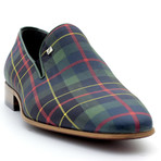Jared Loafers // Green Plaid (Euro: 43)