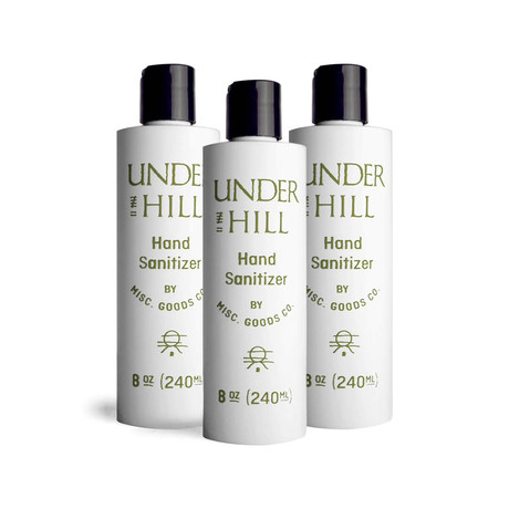 Underhill Hand Sanitizer // 8 oz // 3 Pack